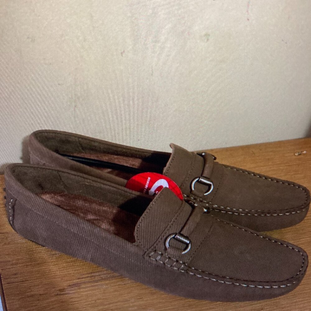 GH Bass Chevelle Mens Sz 8 M Driving Loafer Moccasins horsebit NEW